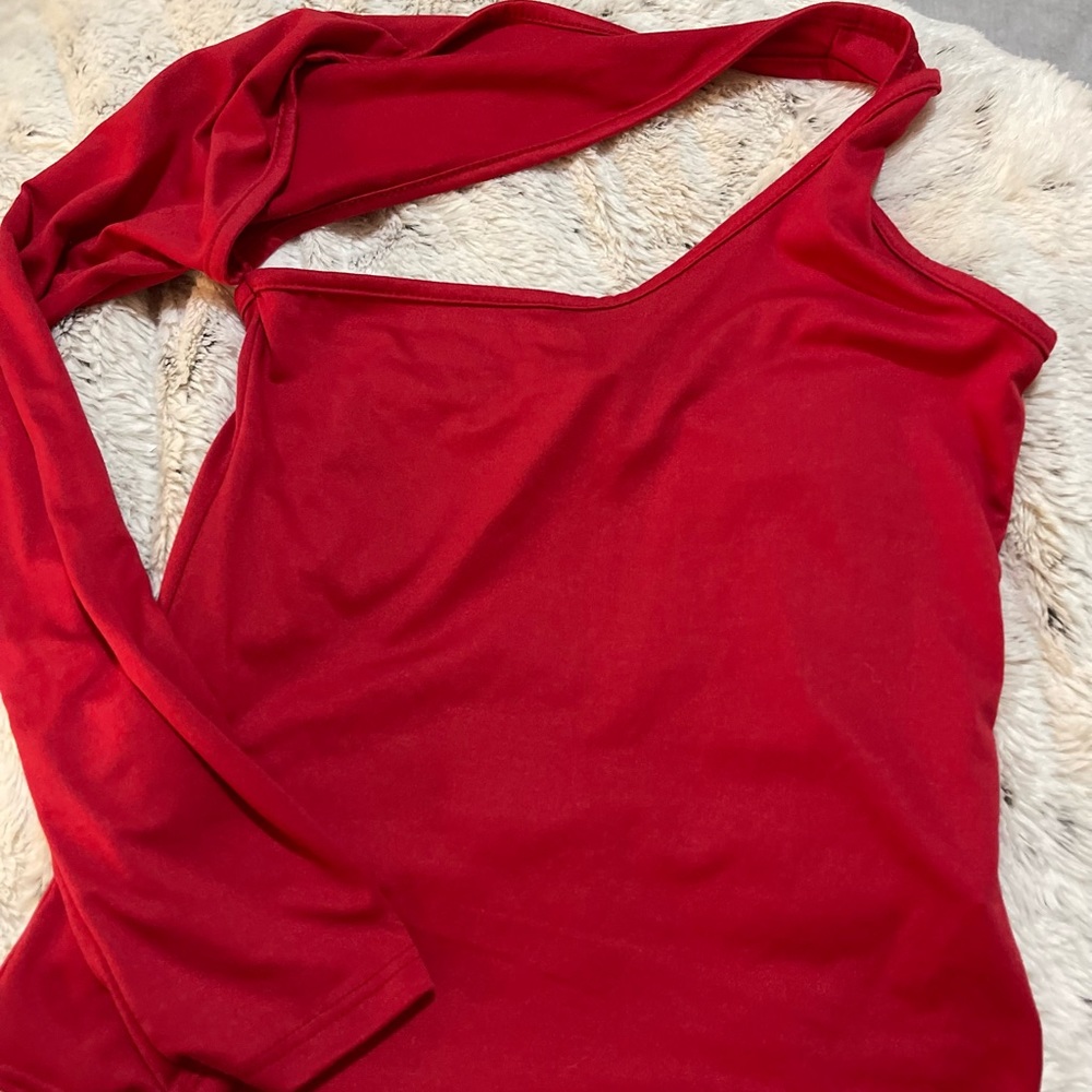 Off the shoulder body suit